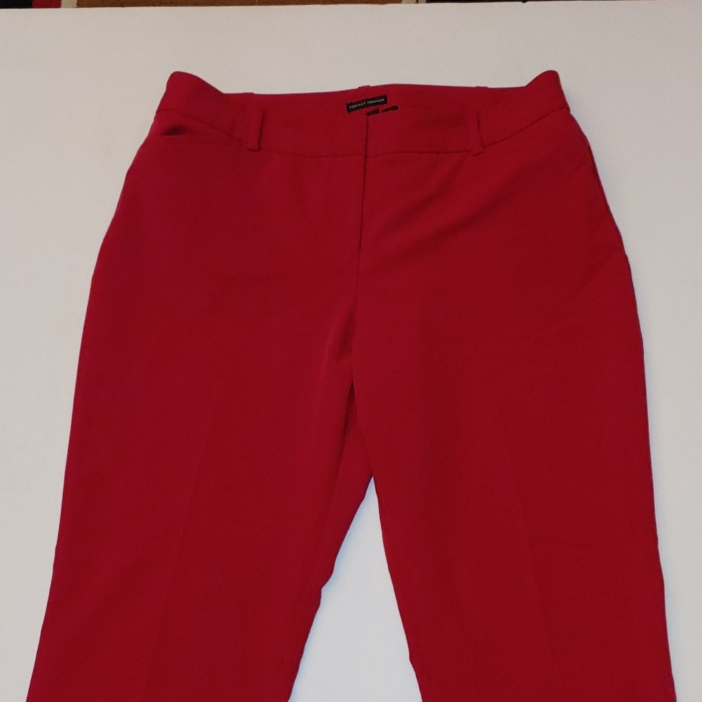 Worthington Red Perfect Trouser Pants